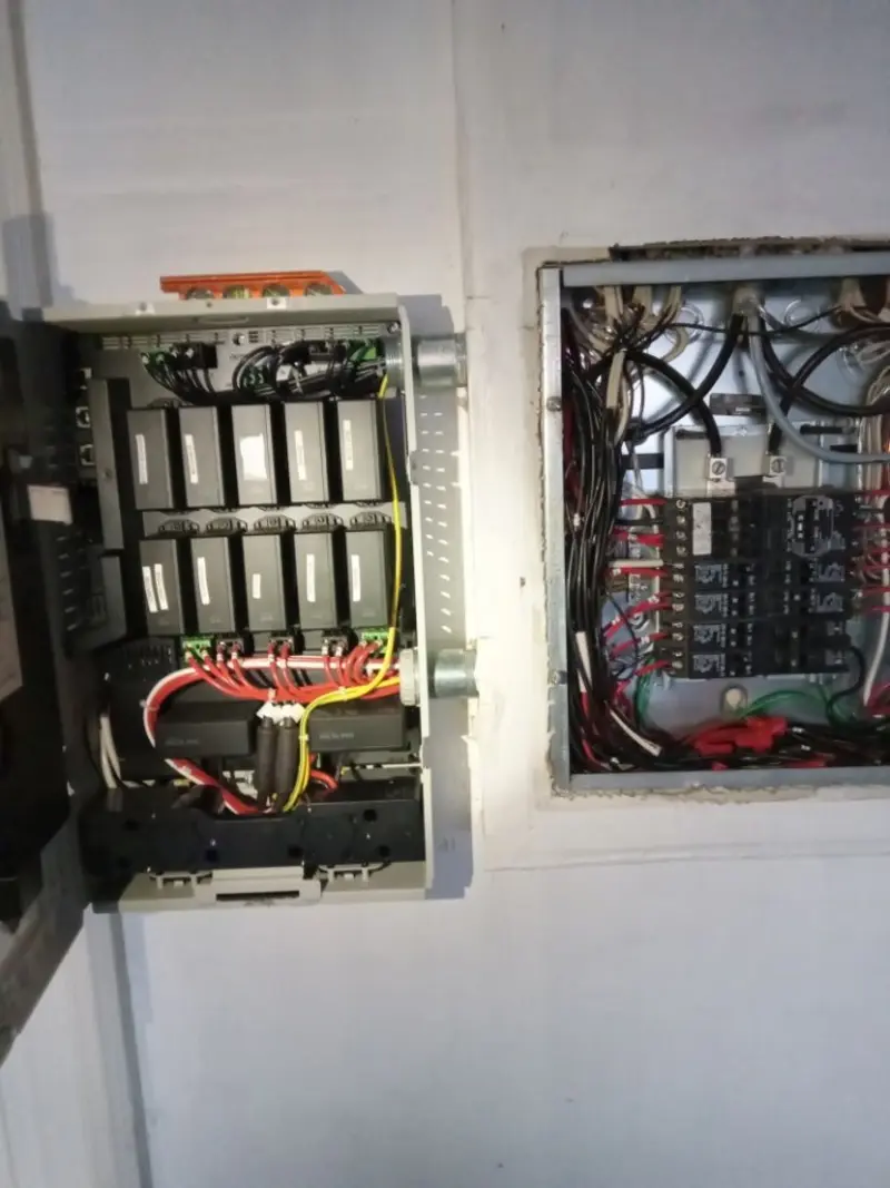 Electrical panel upgrade completed for Indoor Lighting Installation in Winchester